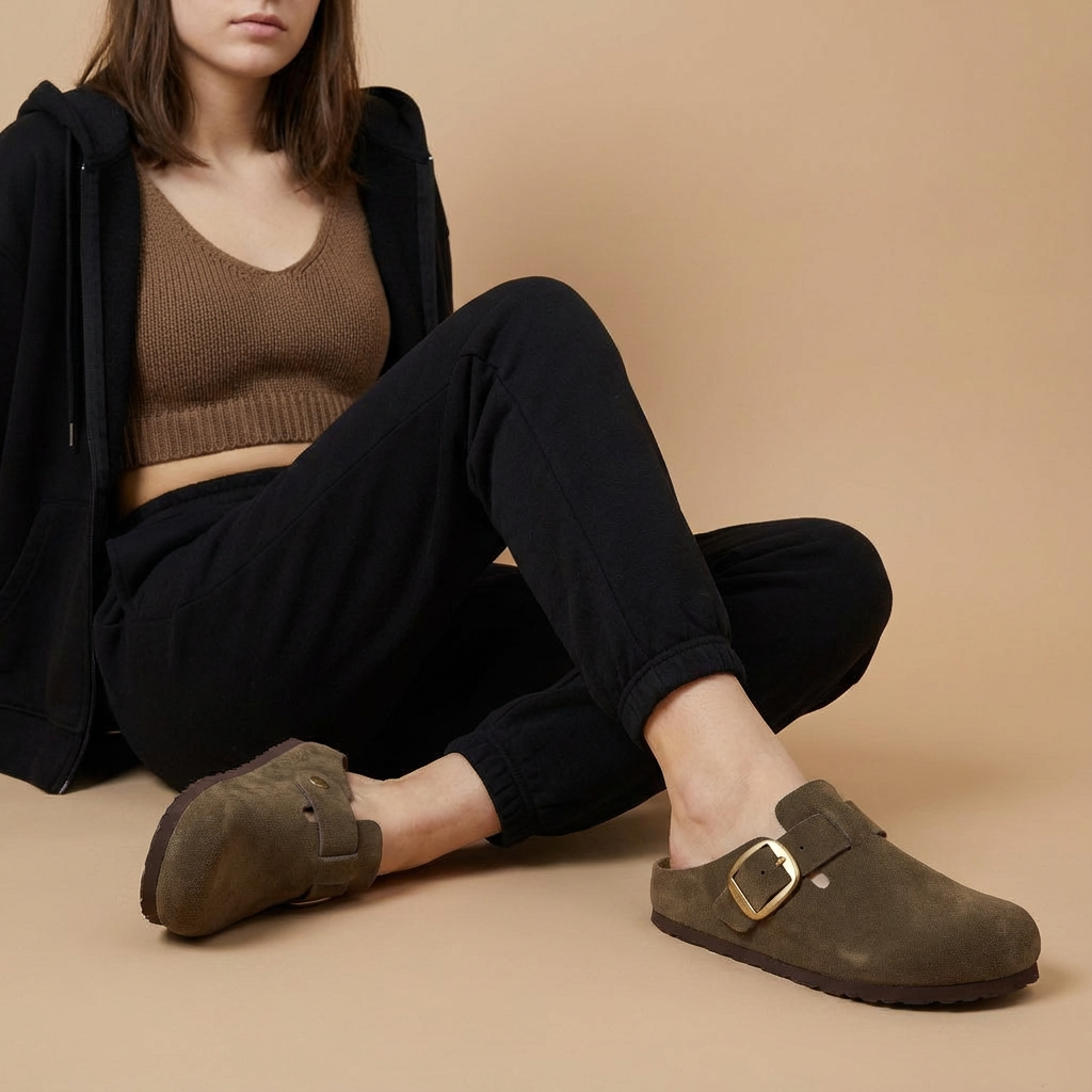 Rusty Leather Clogs - view 43