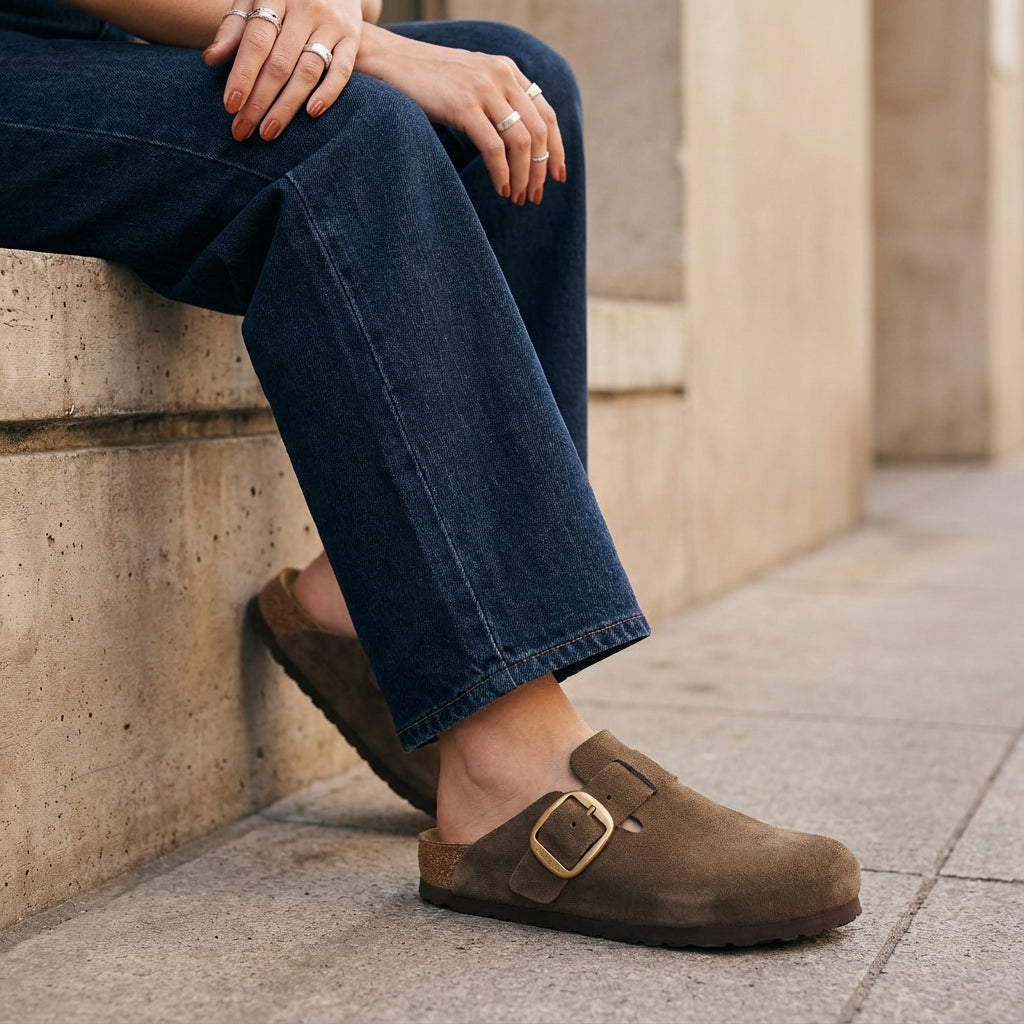 Rusty Leather Clogs - view 44