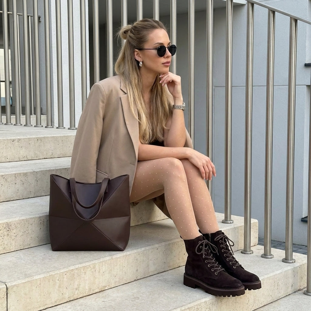 Ryker Leather Combat Boots - view 53