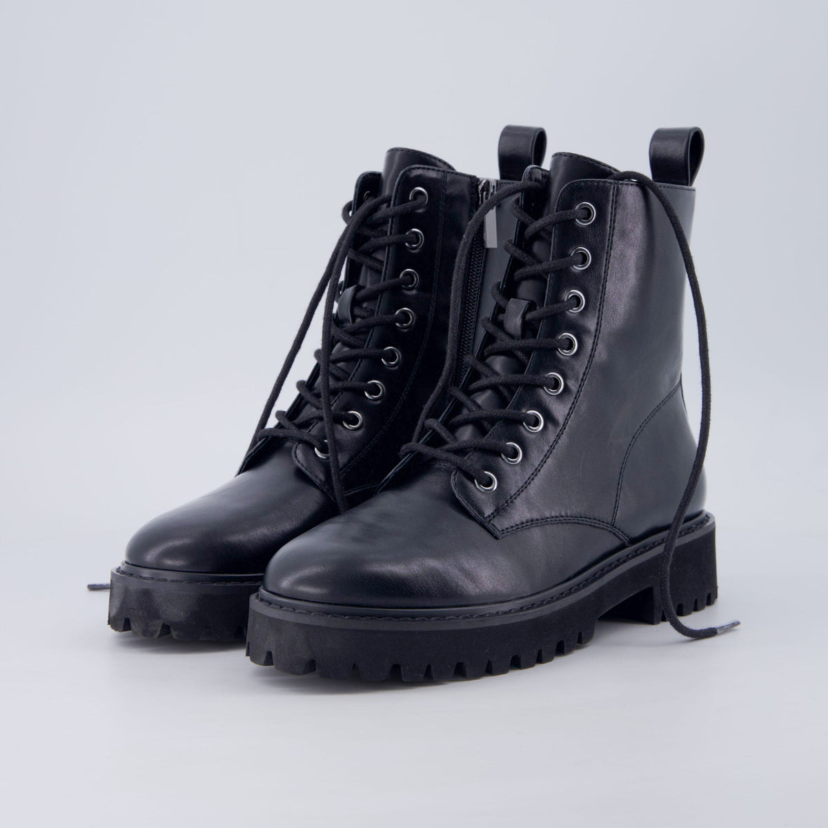Ryker Leather Combat Boots - view 2