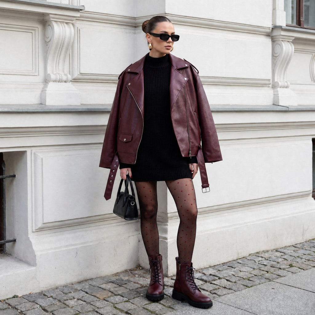 Ryker Leather Combat Boots - view 30