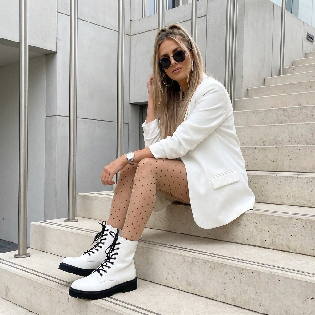 Ryker Leather Combat Boots - view 42