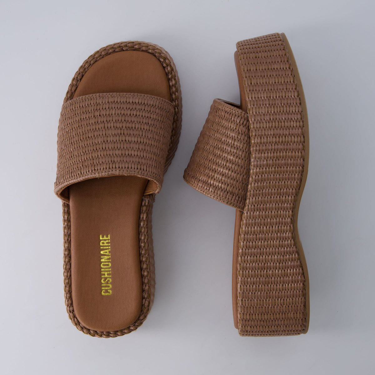 Siren Raffia Platform Sandals - view 1
