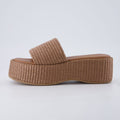 Siren Raffia Platform Sandals - view 2