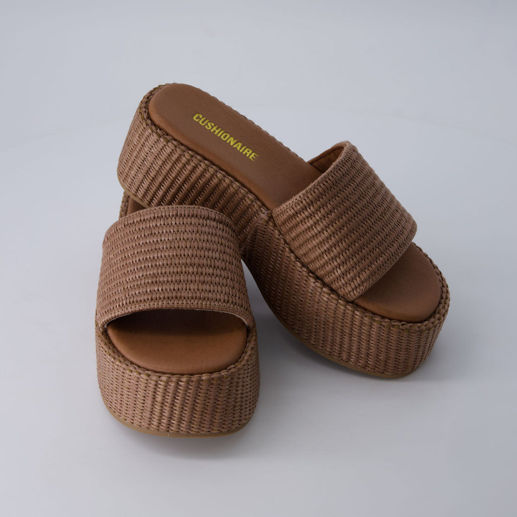 Siren Raffia Platform Sandals - view 12