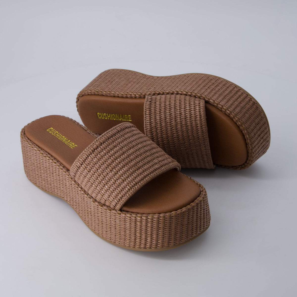 Siren Raffia Platform Sandals - view 11