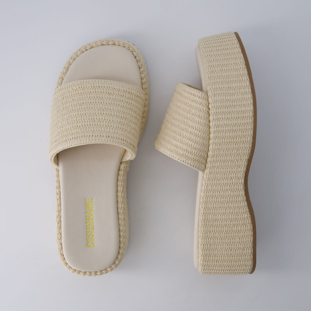 Siren Raffia Platform Sandals - view 24