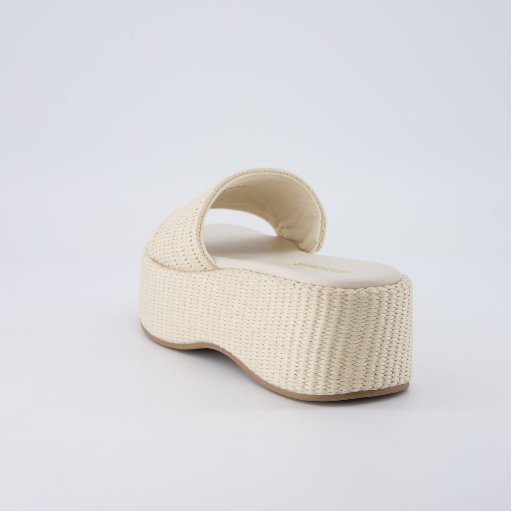 Siren Raffia Platform Sandals - view 17