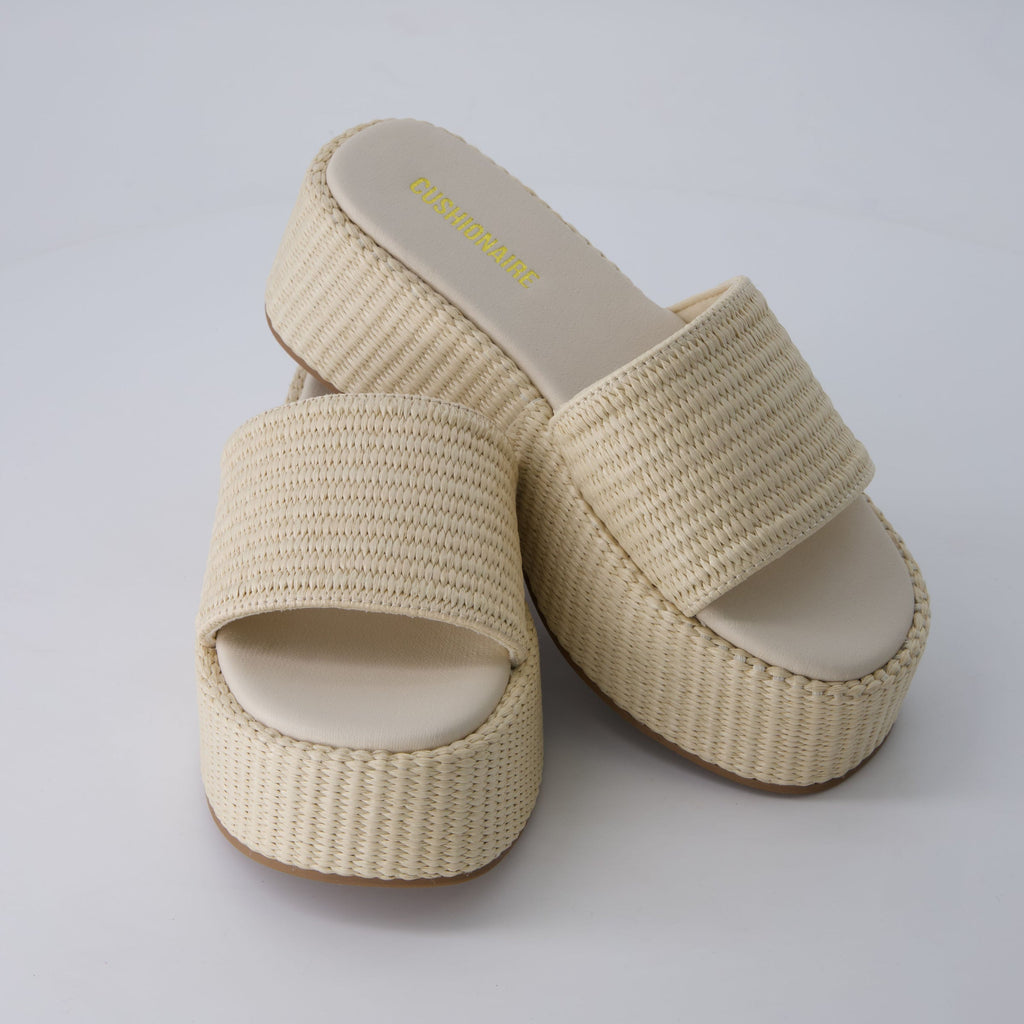 Siren Raffia Platform Sandals - view 23