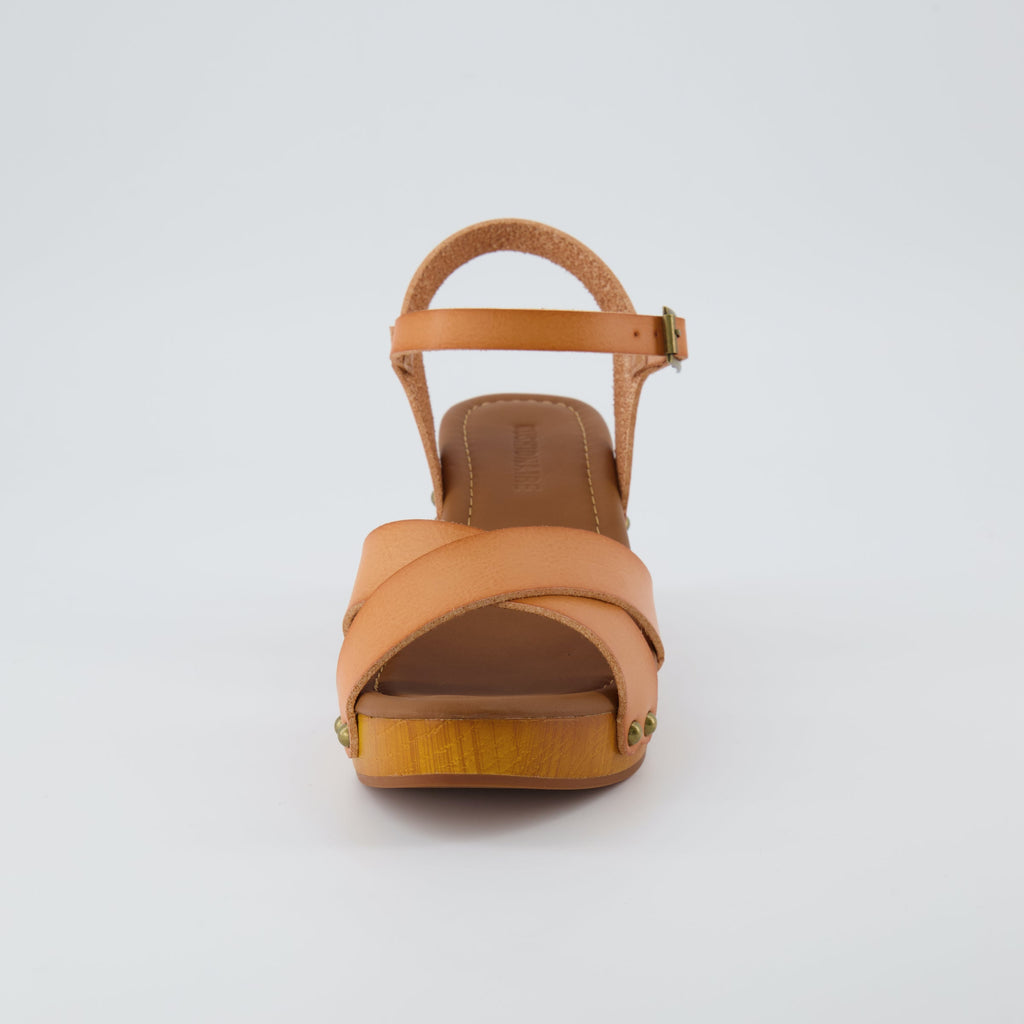 Slate Faux Wood Sandals - view 9