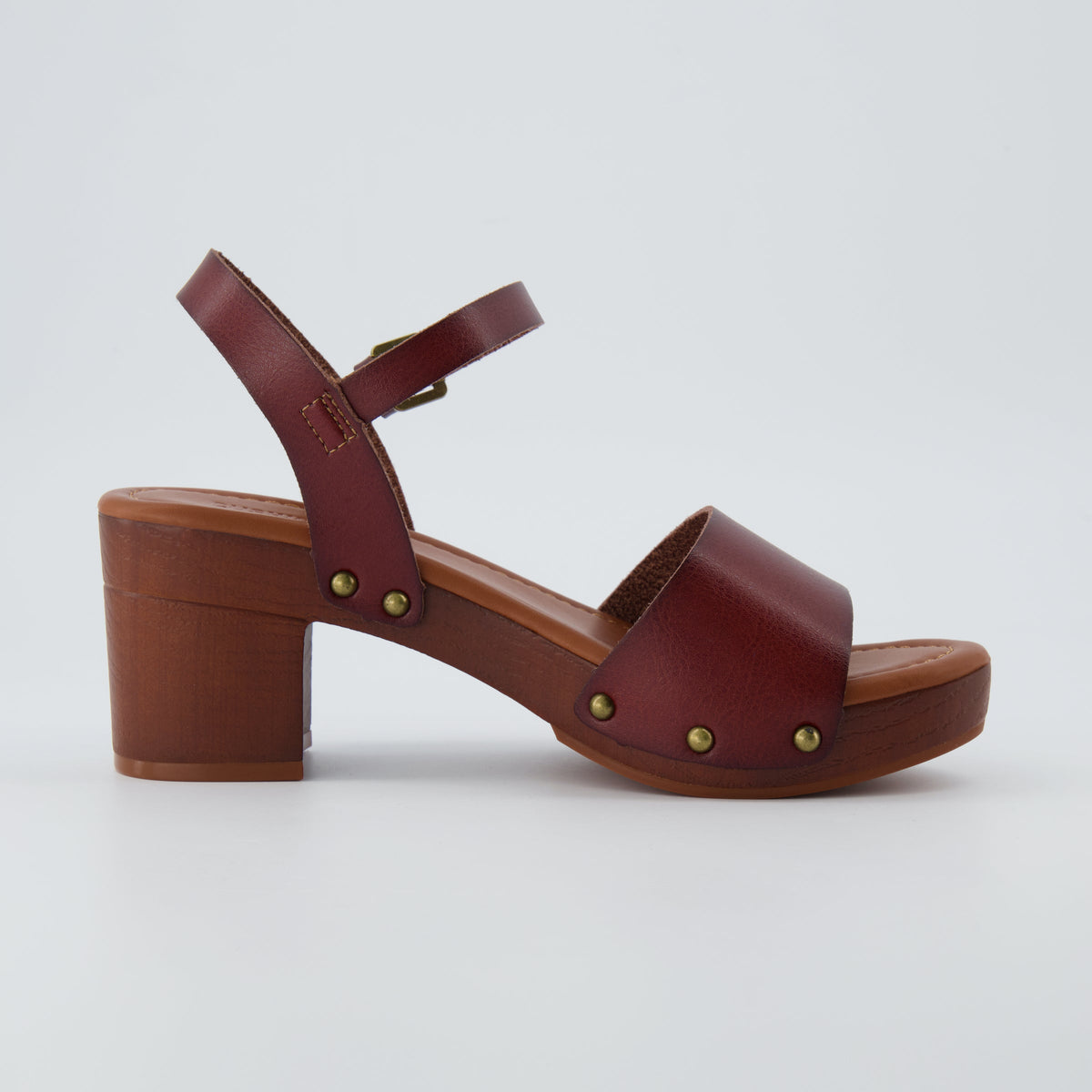 Sloan Faux Wood Sandals - view 4
