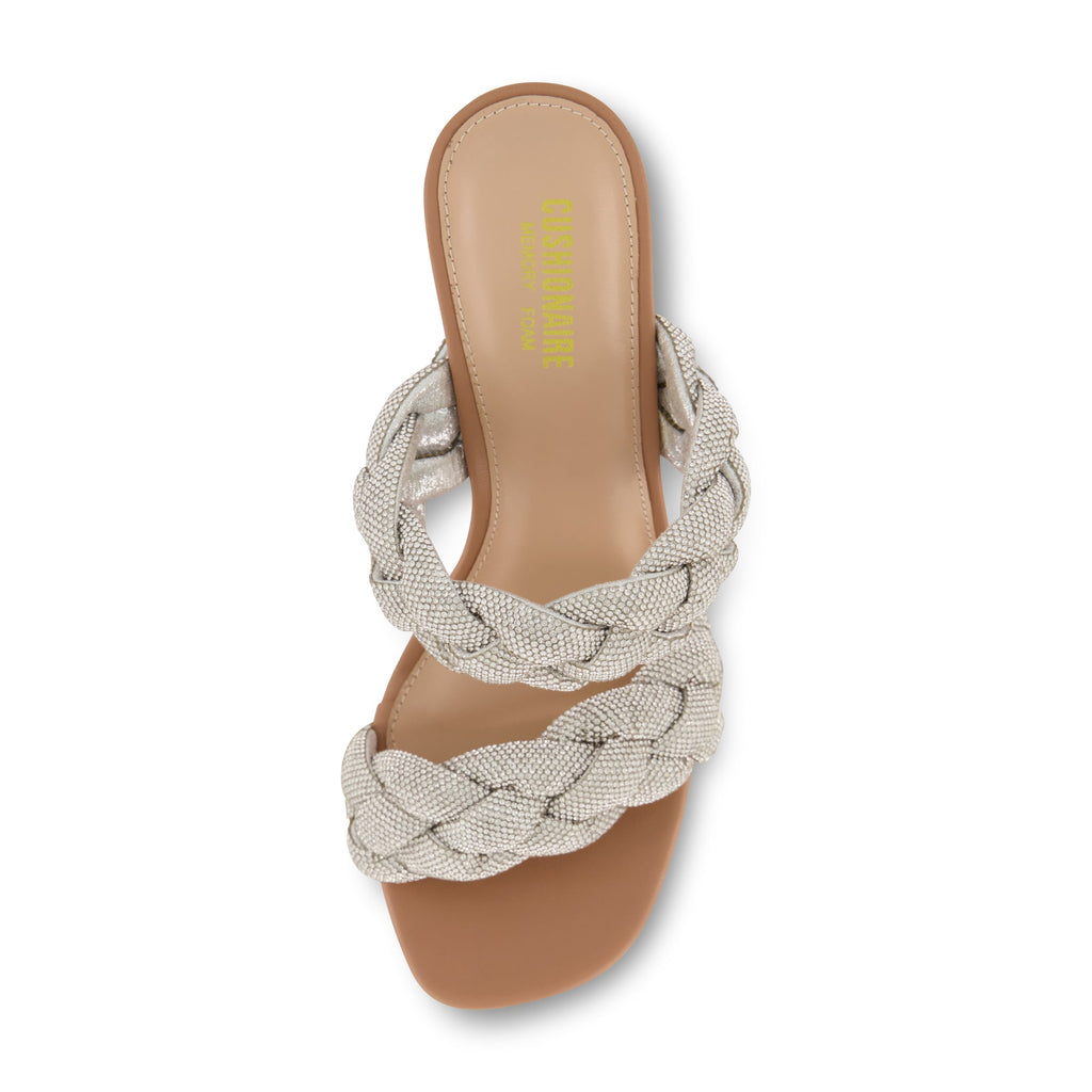 Sparkle Braided Rhinestone Dress Heel - view 5