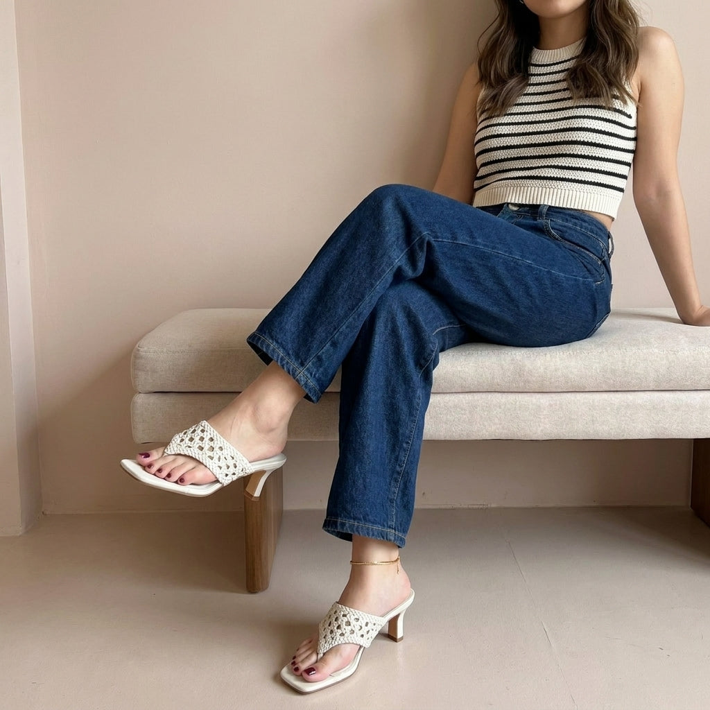 Sprite Flared Kitten Heels - view 19