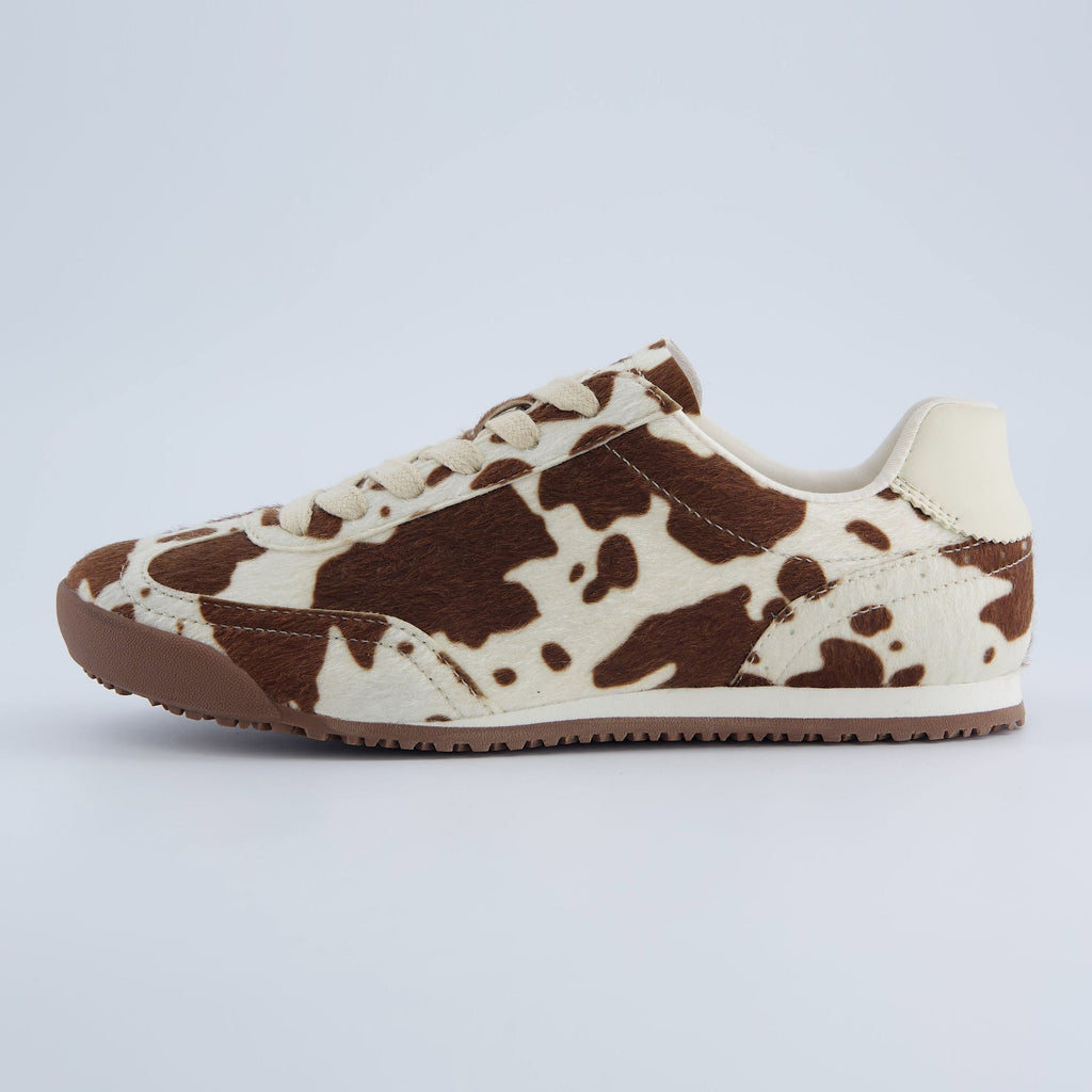 Techno Cow Print Sneakers - view 1