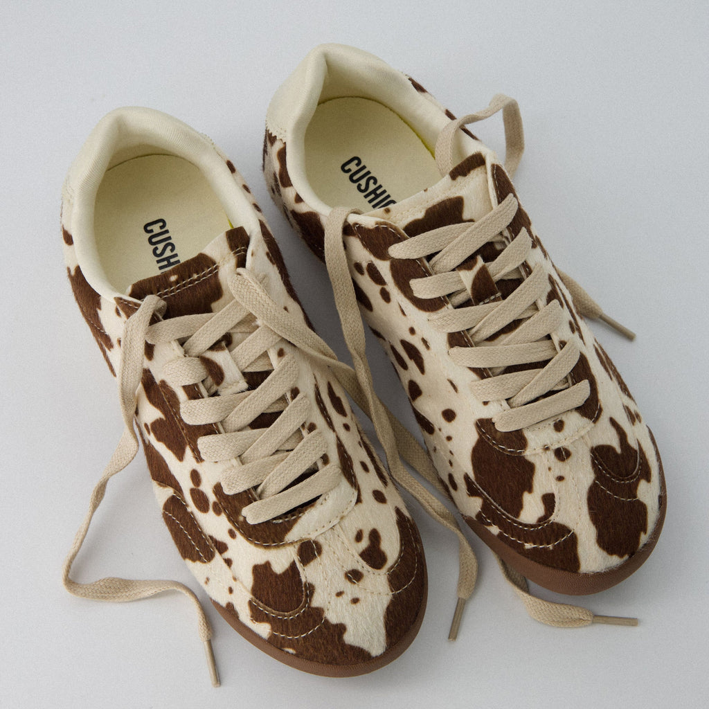 Techno Cow Print Sneakers - view 9
