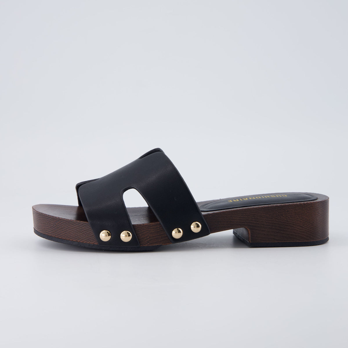 Thai Vegan Leather Platform Sandals - view 1