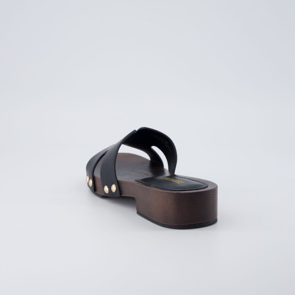 Thai Vegan Leather Platform Sandals - view 5