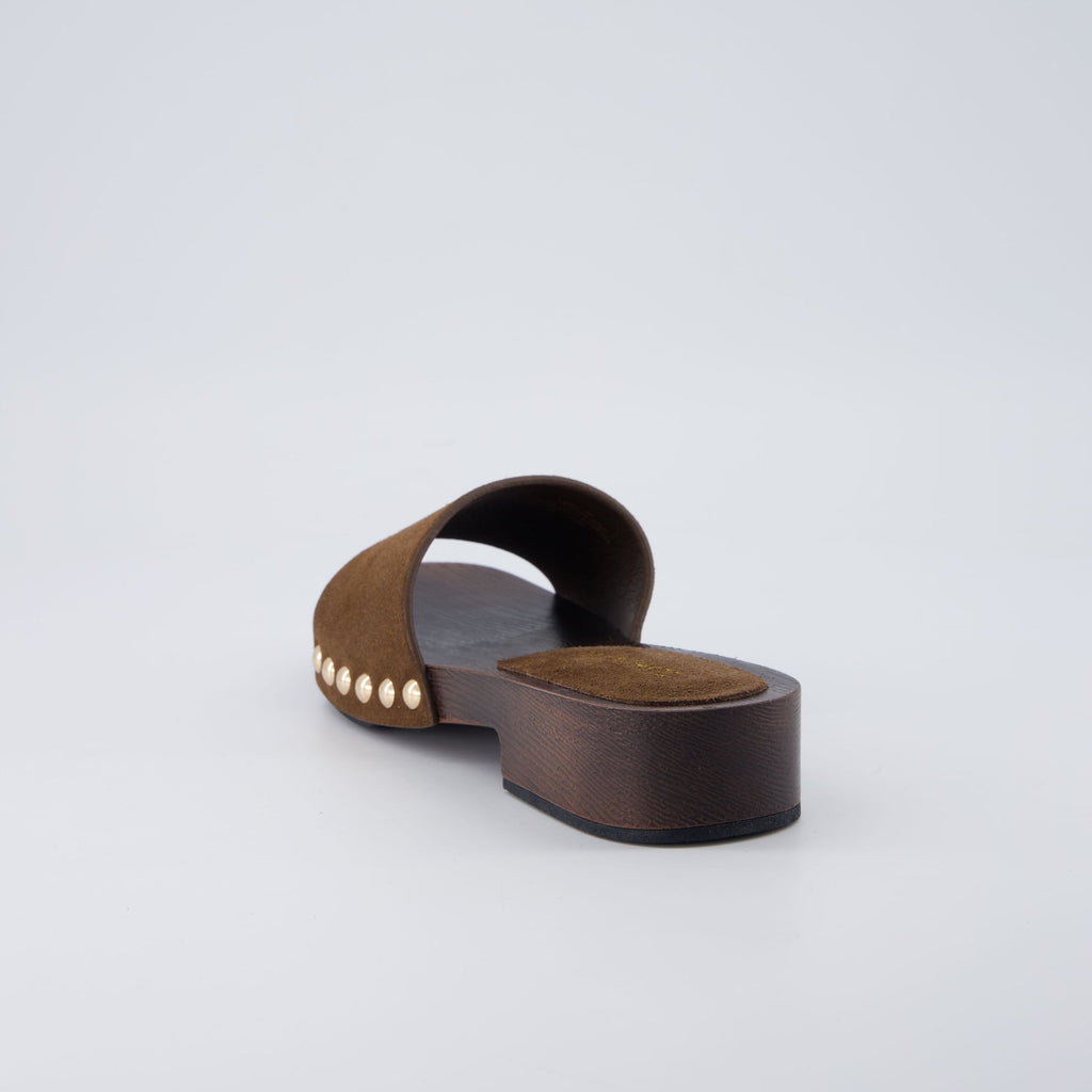 Timmi Genuine Suede Slides - view 5