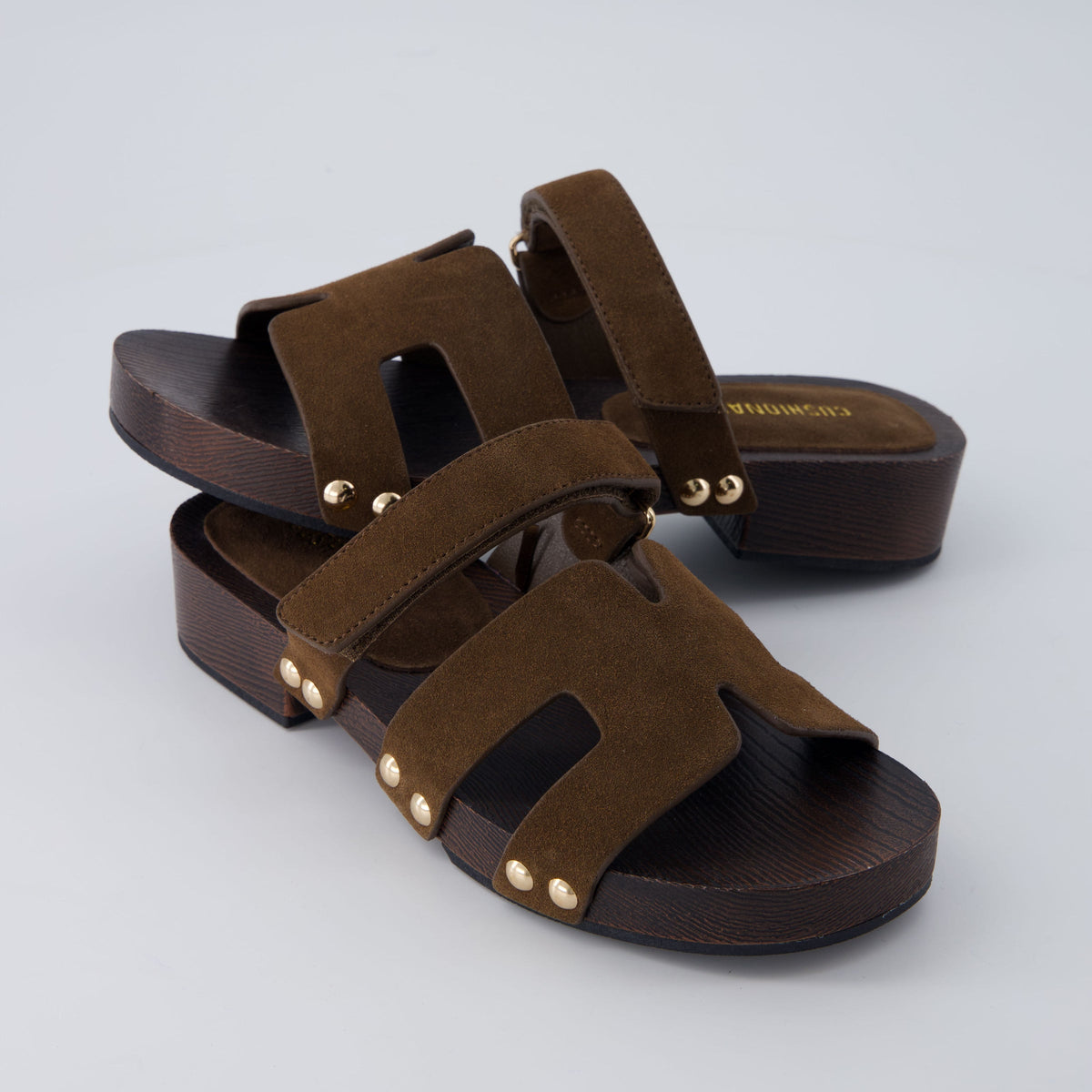 Tokyo Genuine Suede Sandals - view 2