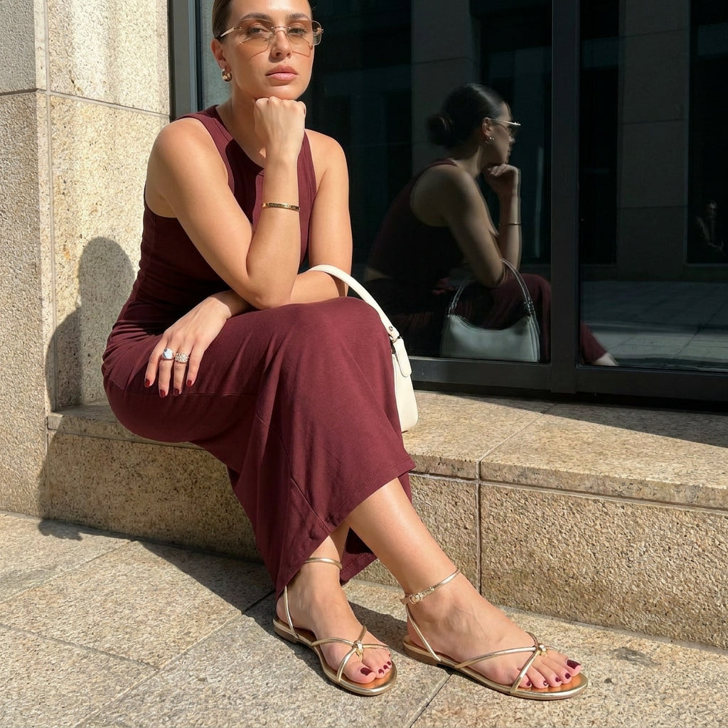 Tory Strappy Flat Sandals - view 26