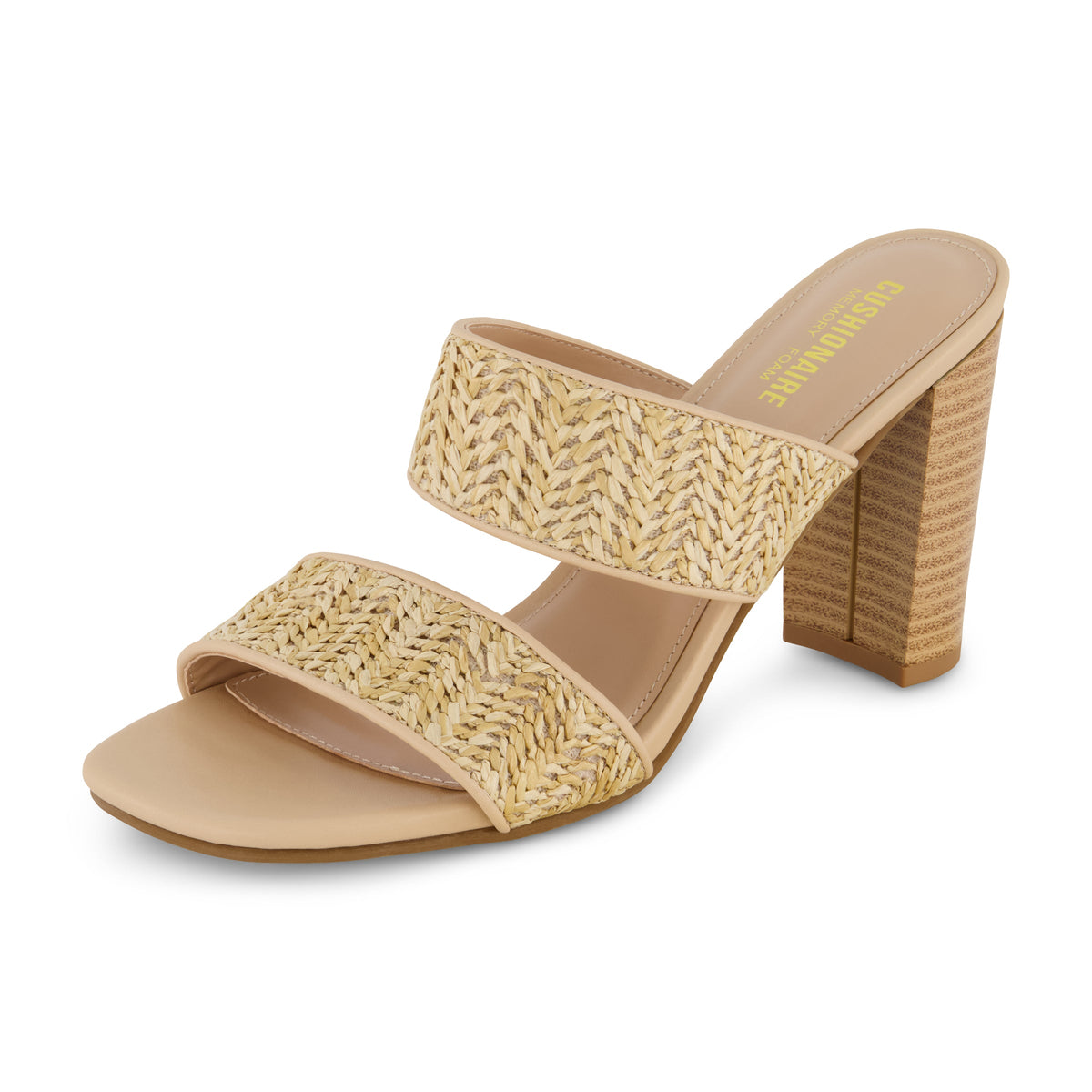 Tosh Two Band Raffia Sandal - view 2