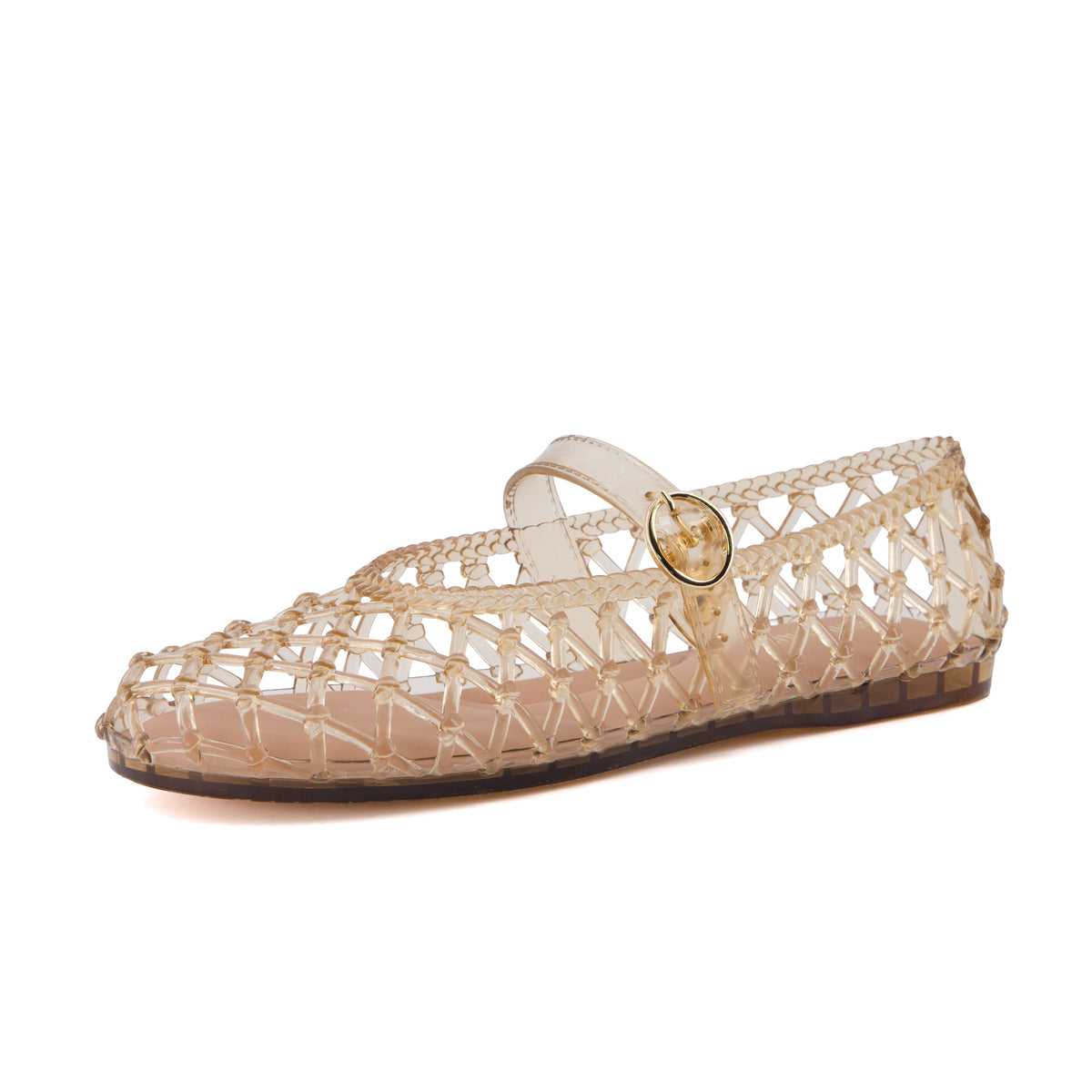 Twist Mary Jane Jelly Flats - view 3
