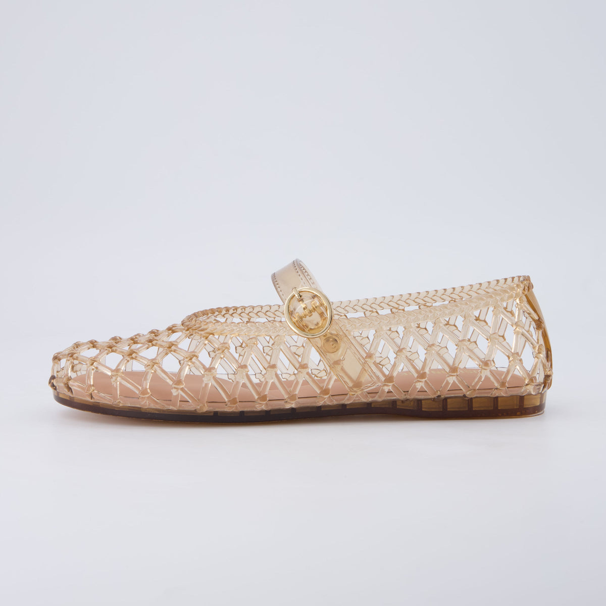 Twist Mary Jane Jelly Flats - view 2