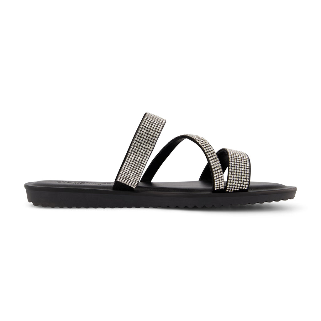 Vienna Rhinestone Slide Sandal - view 9