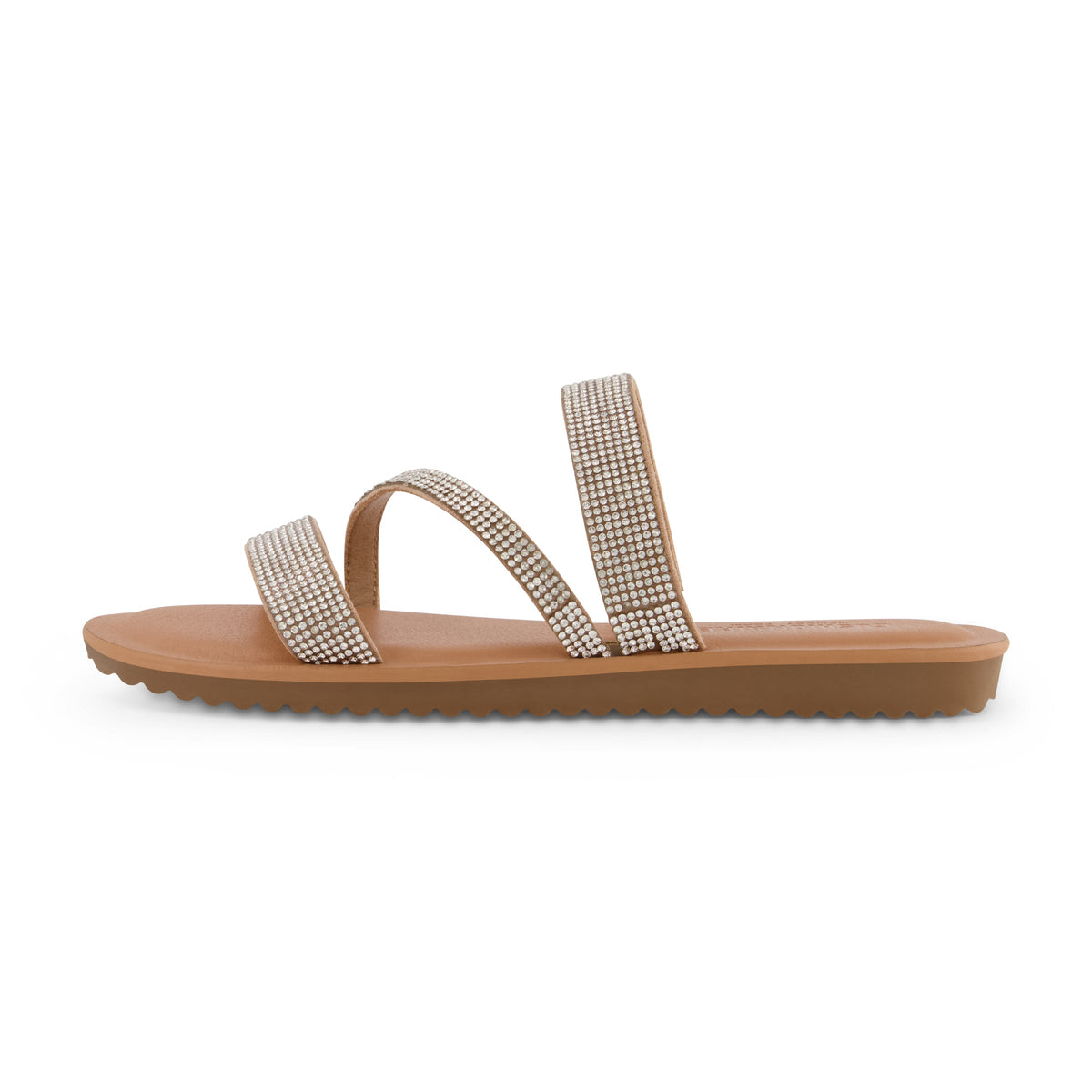 Vienna Rhinestone Slide Sandal - view 1