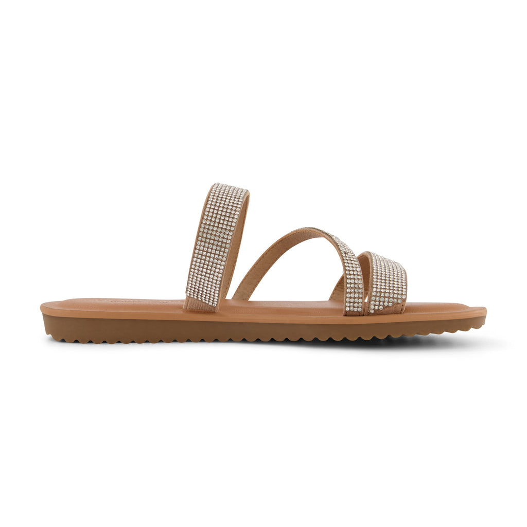 Vienna Rhinestone Slide Sandal - view 4