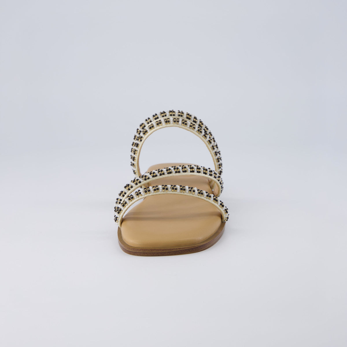 Vivid Beaded Flat Sandal - view 4