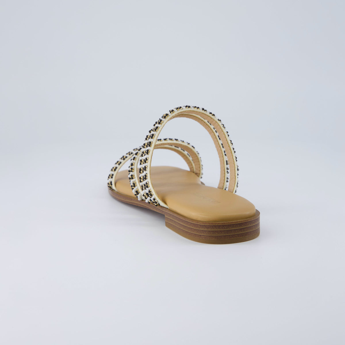 Vivid Beaded Flat Sandal - view 6