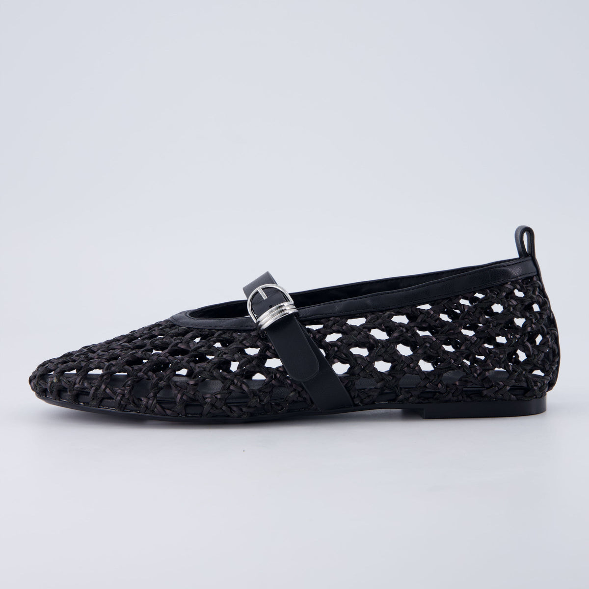 Wendy Woven Mary Jane Flats - view 12