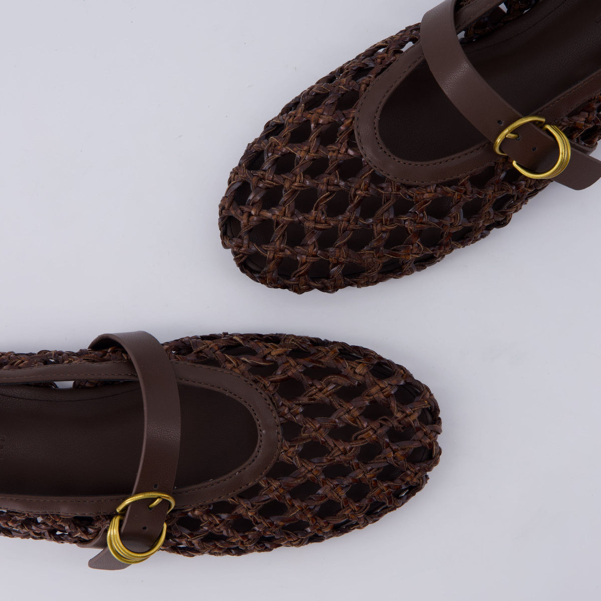 Wendy Woven Mary Jane Flats - view 2