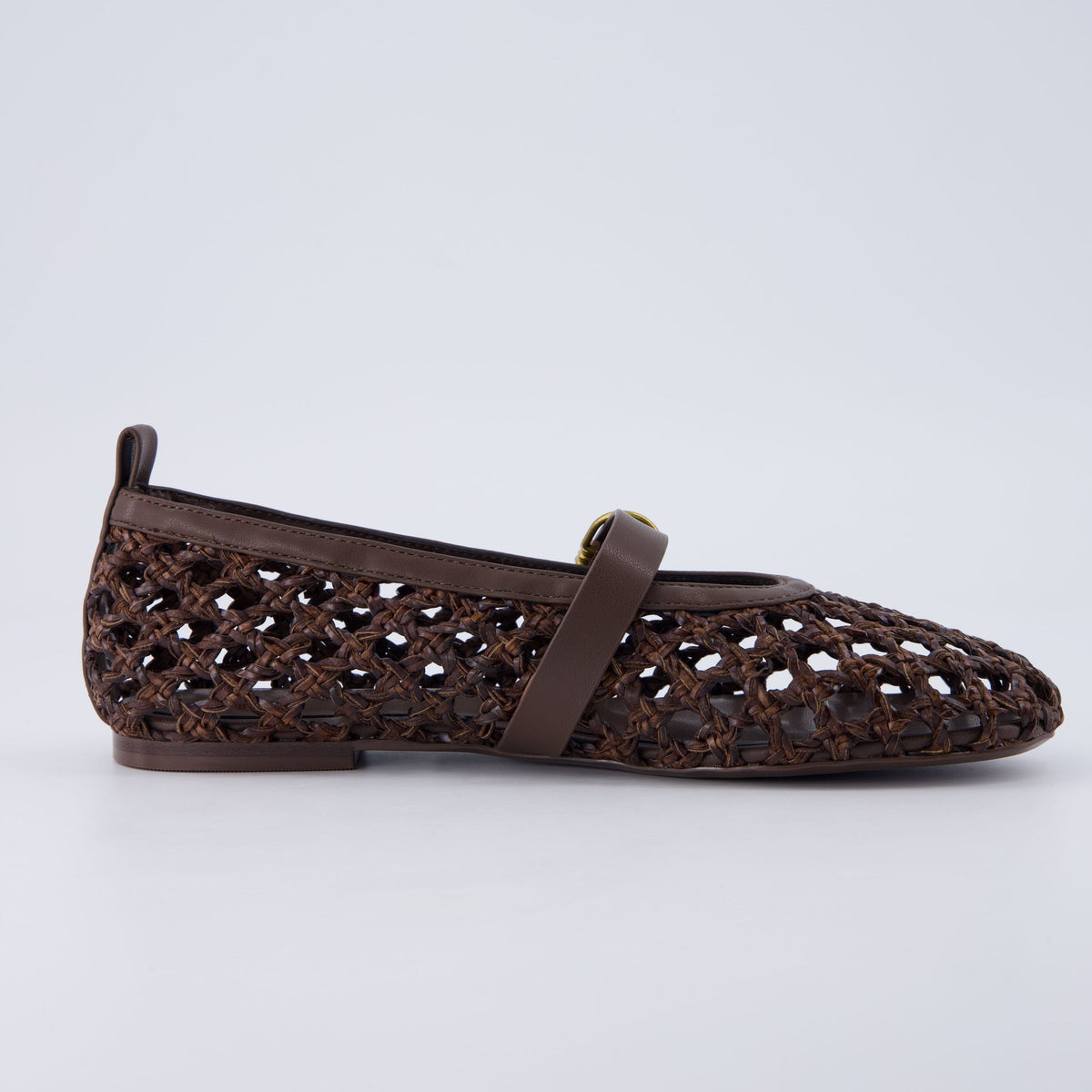 Wendy Woven Mary Jane Flats - view 5
