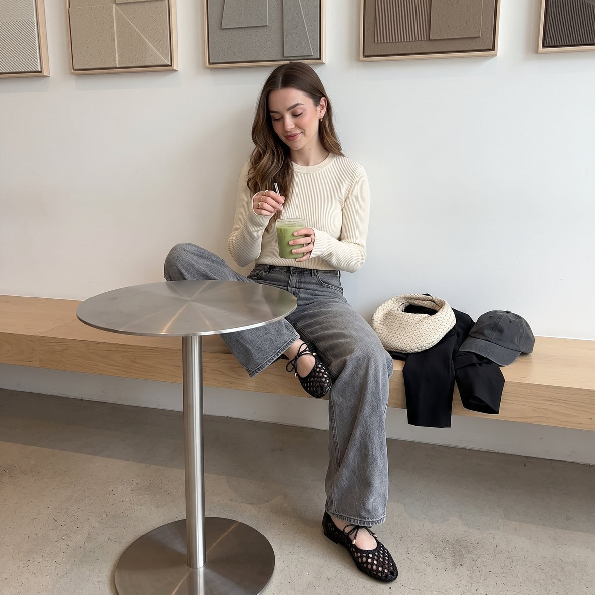 Wesley Woven Ballet Flats - view 8
