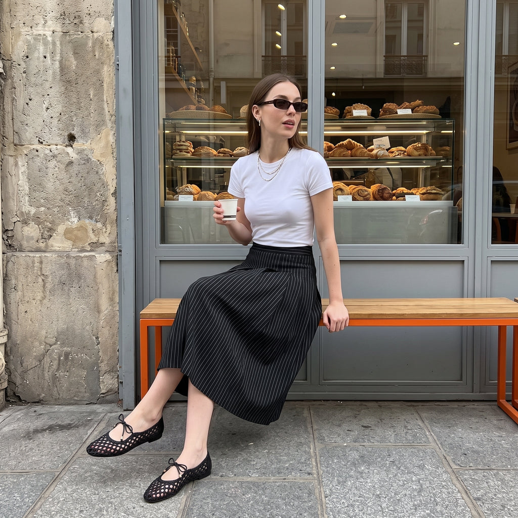 Wesley Woven Ballet Flats - view 10