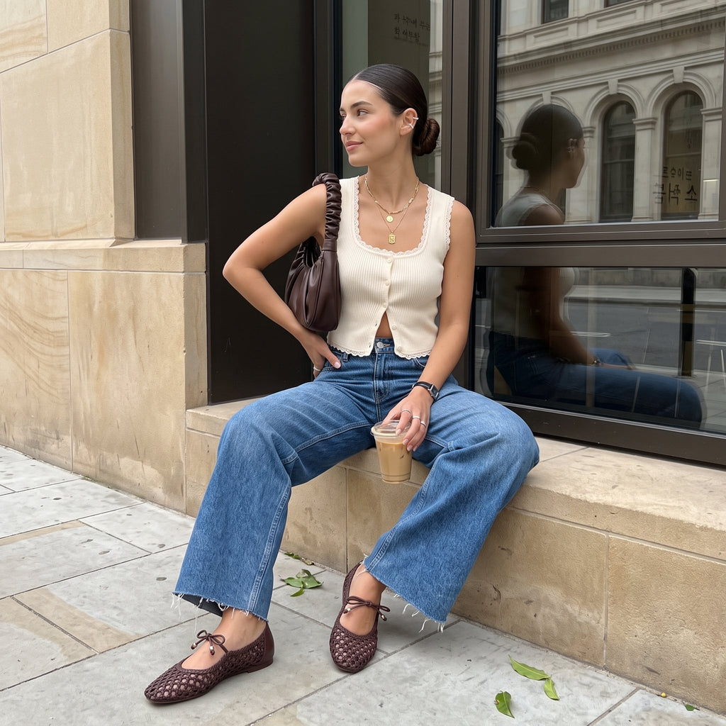 Wesley Woven Ballet Flats - view 30