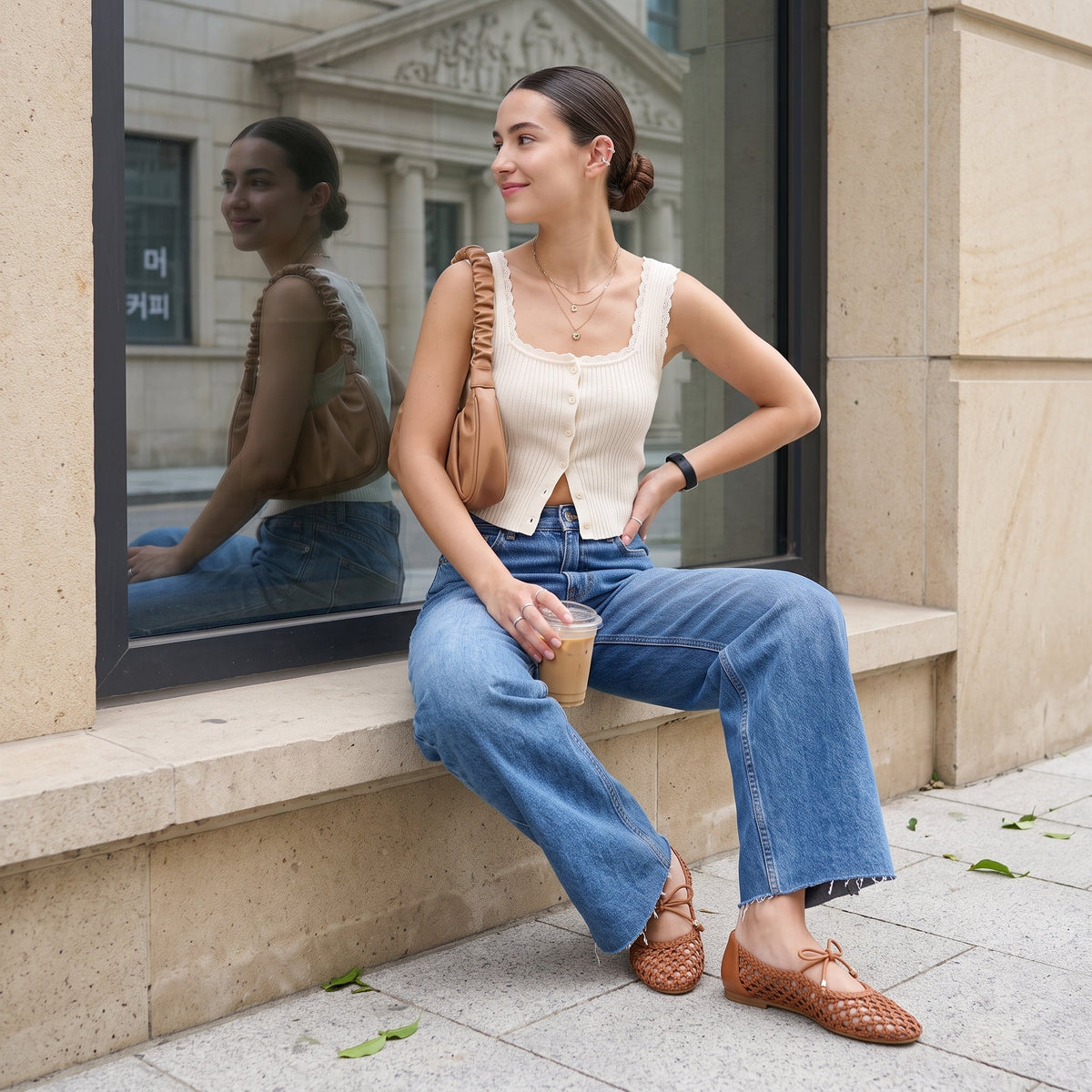 Wesley Woven Ballet Flats - view 41