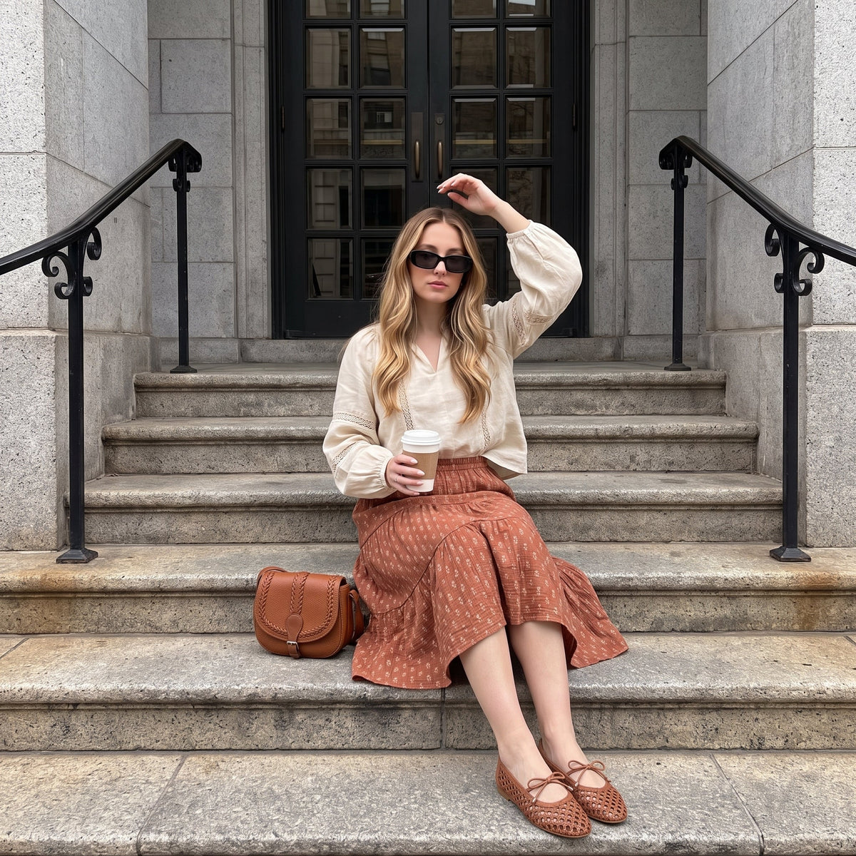 Wesley Woven Ballet Flats - view 44
