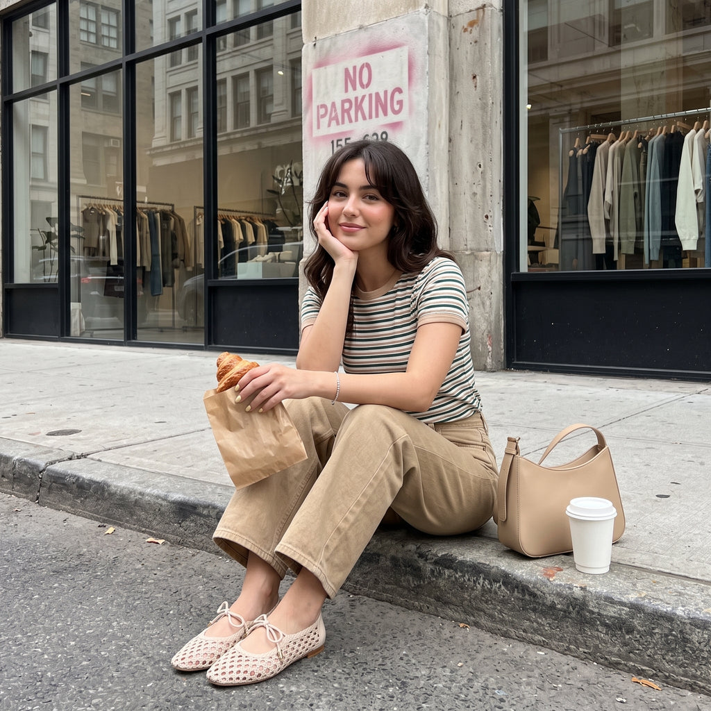 Wesley Woven Ballet Flats - view 19