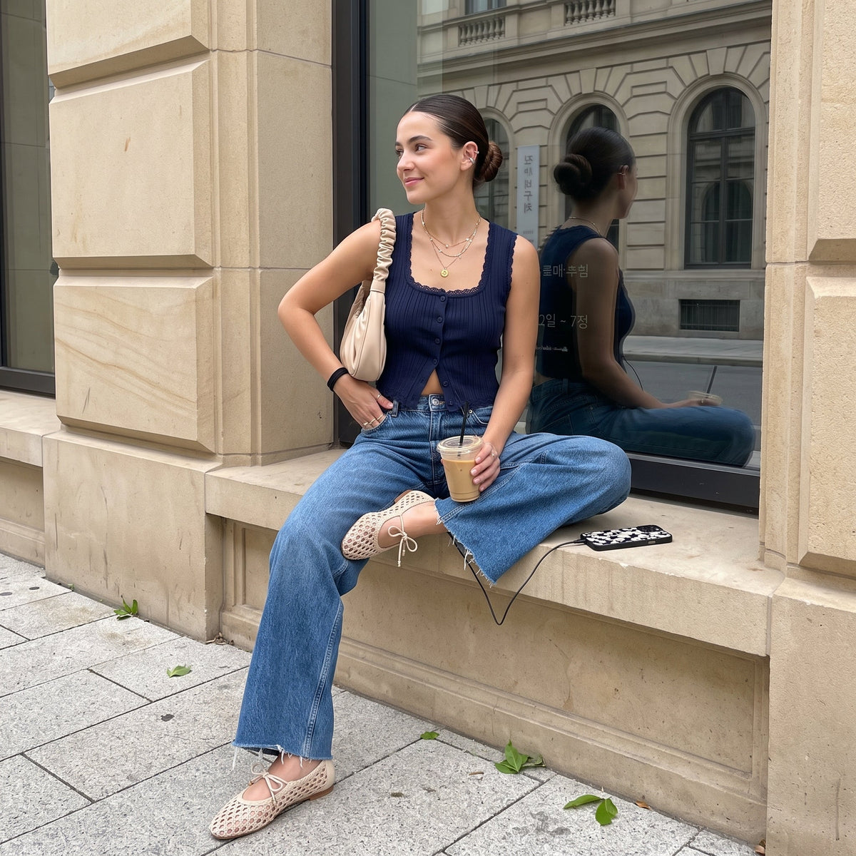 Wesley Woven Ballet Flats - view 20
