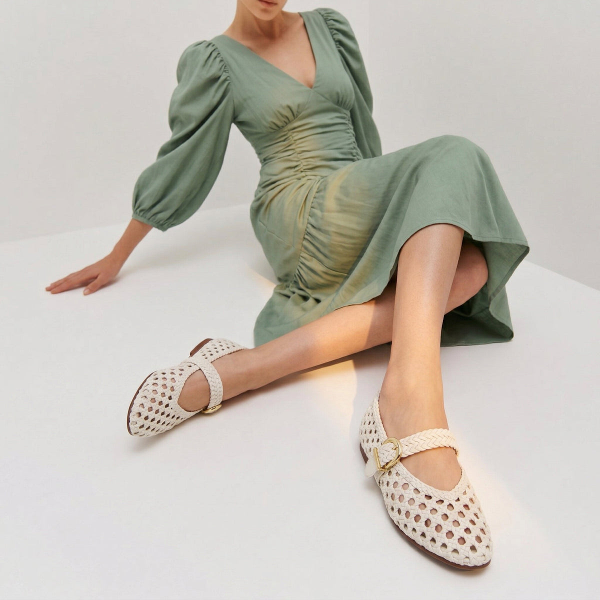 Wit Hand Woven Flats - view 33