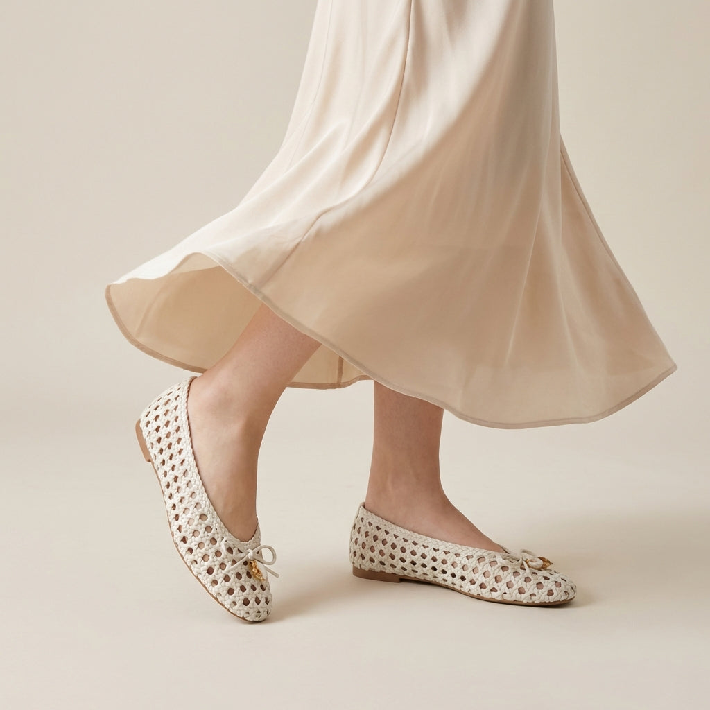 Witty Woven Ballet Flats - view 36