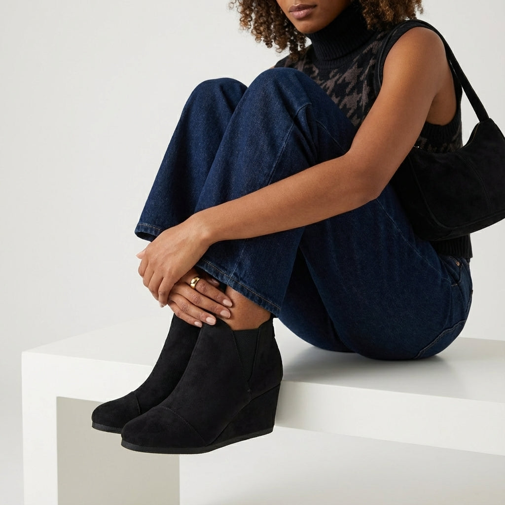 Zoey Wedge Bootie - view 8
