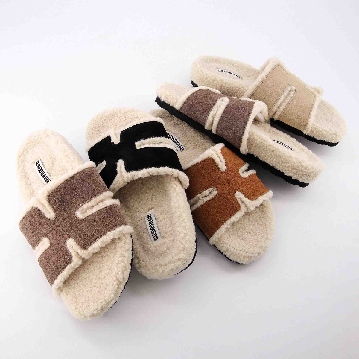 Cuddle Shearling Footbed Sandal - view 1