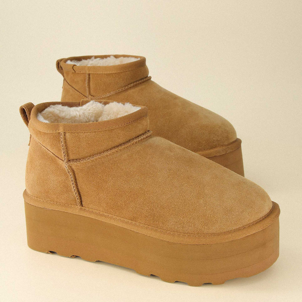 Hippy Cozy Platform Ankle Boot - view 8