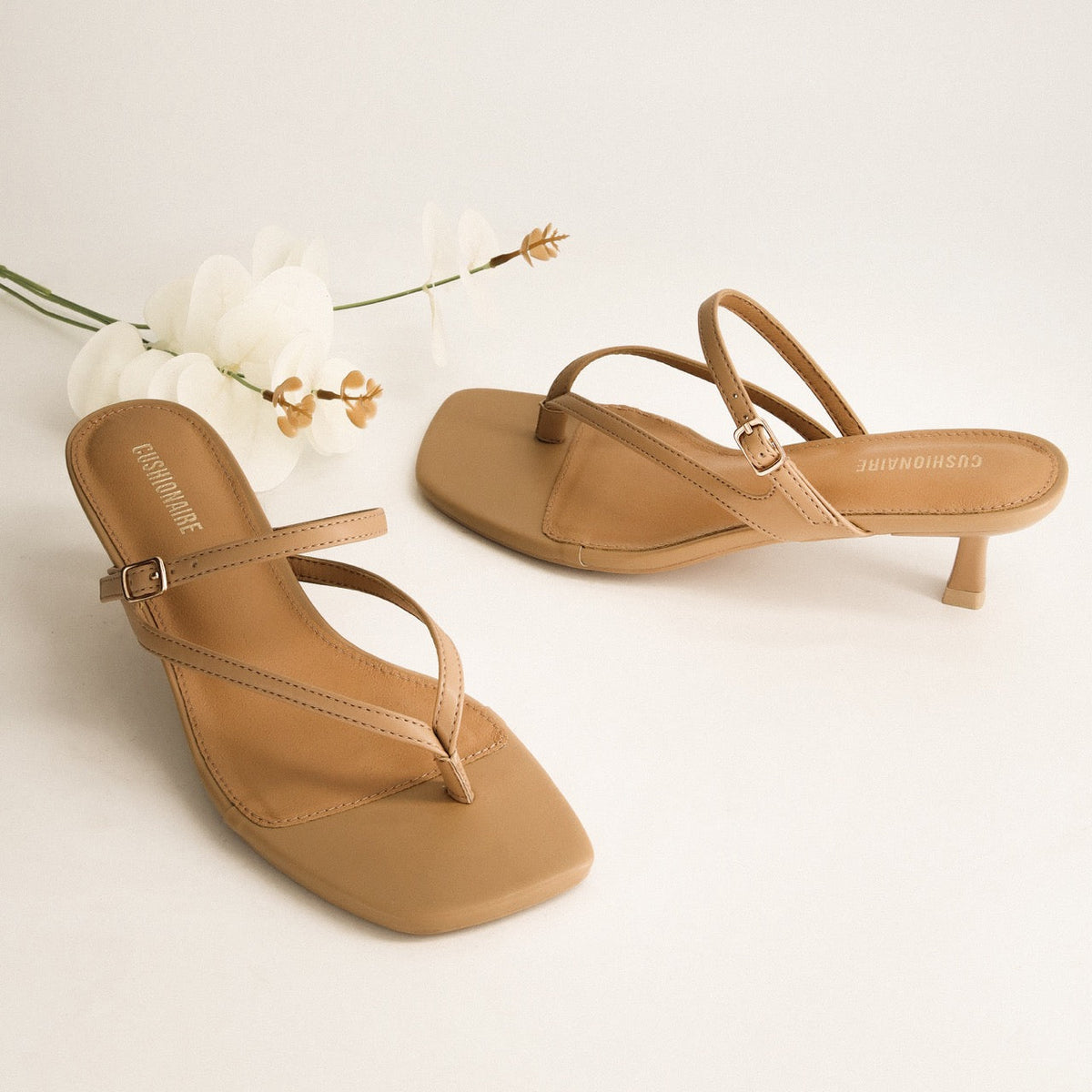 Madrid Kitten Heel Sandals - view 1