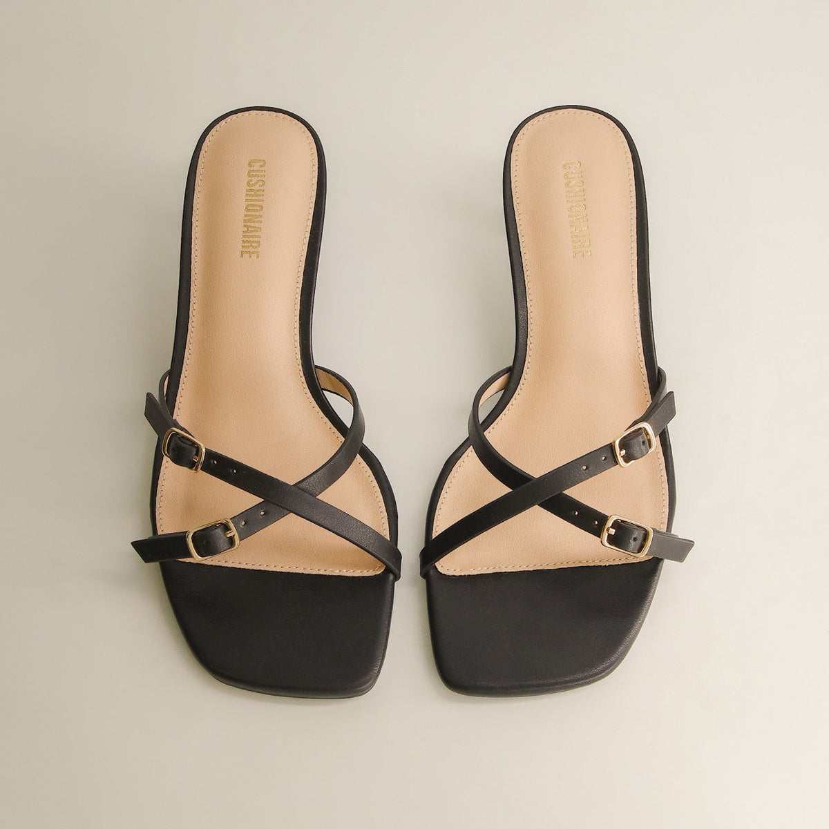 Milan Kitten Heel Sandals - view 1
