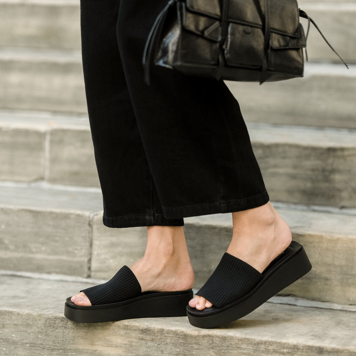 Pim Knit Platform Sandal - view 2